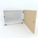 Armonia Comoda alba cu o usa cu sistem "PUSH TO OPEN" front PAL Cappuccino